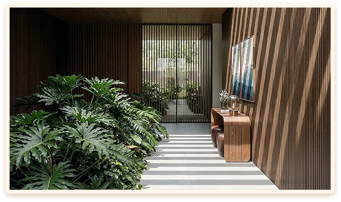 Entry garden